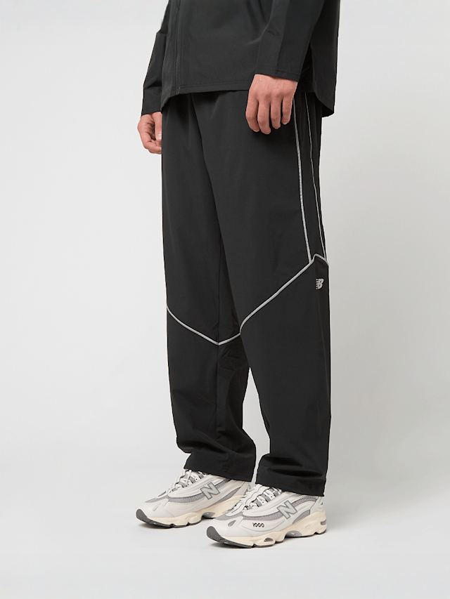 New Balance, Active Reflective Woven Pants, black, Image 1 of 9