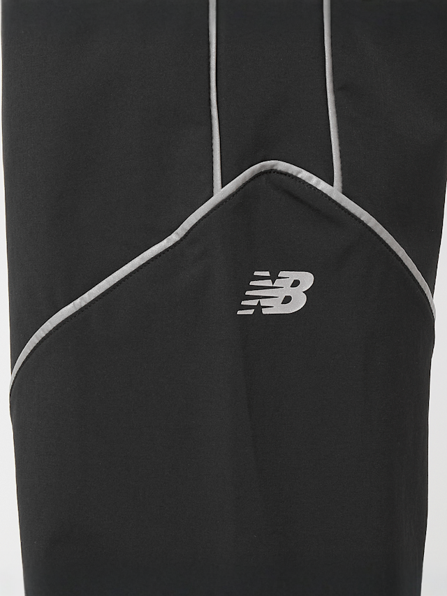 New Balance, Active Reflective Woven Pants, black, Image 6 of 9