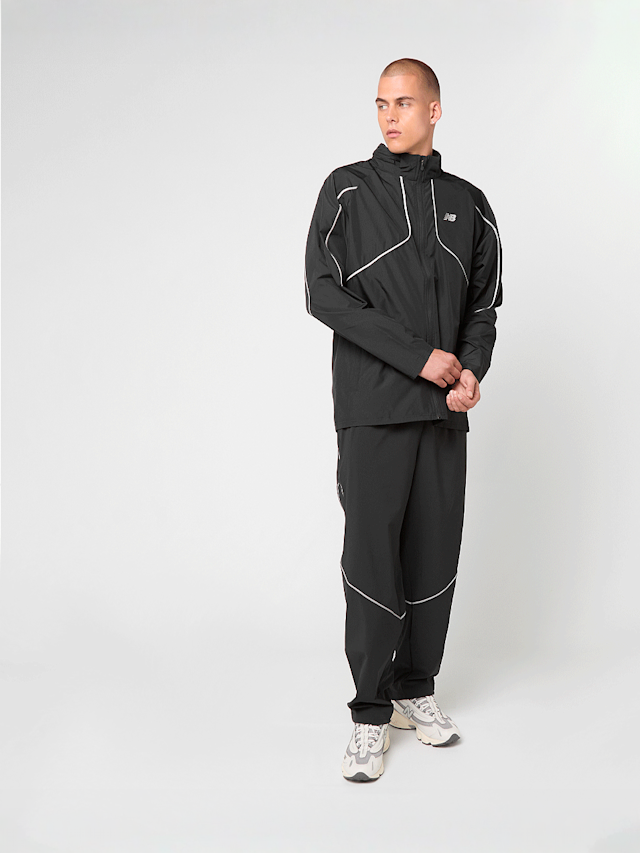 New Balance, Active Reflective Woven Pants, black, Image 9 of 9