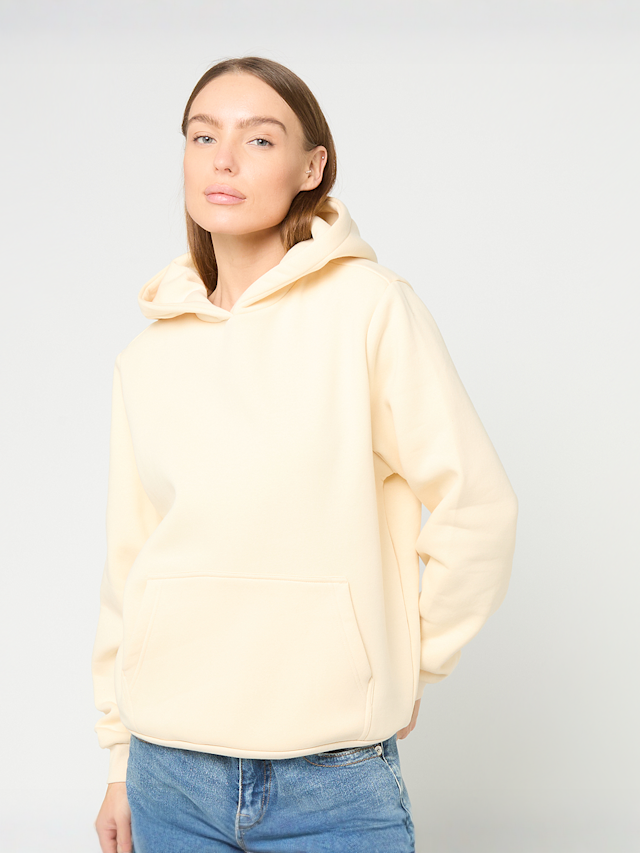 Urban Classics, Ladies Fluffy Hoody, beige, Image 1 of 4