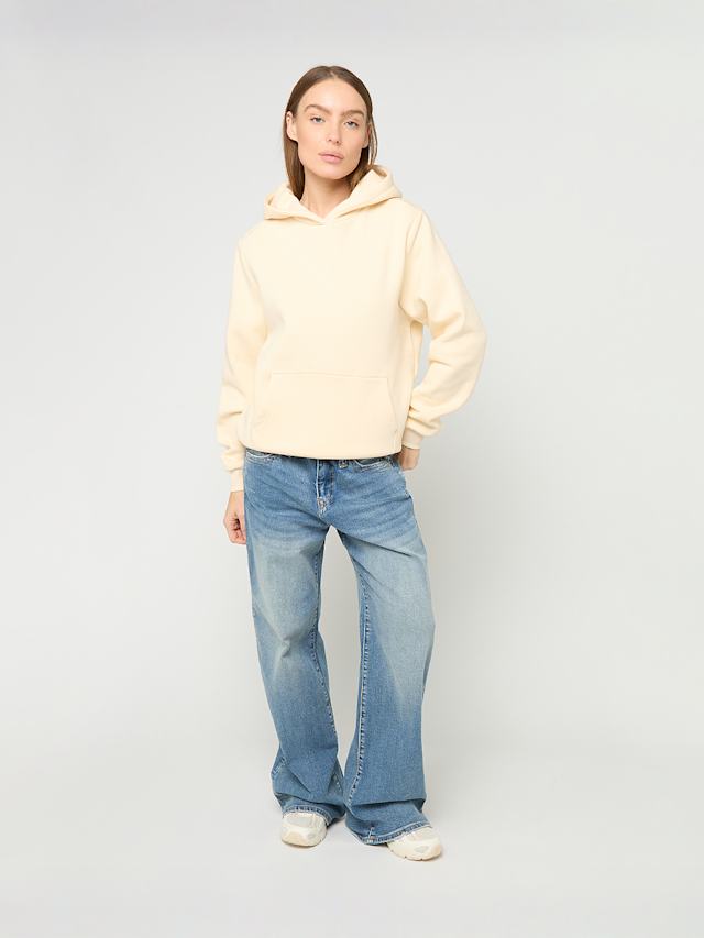 Urban Classics, Ladies Fluffy Hoody, beige, Image 4 of 4