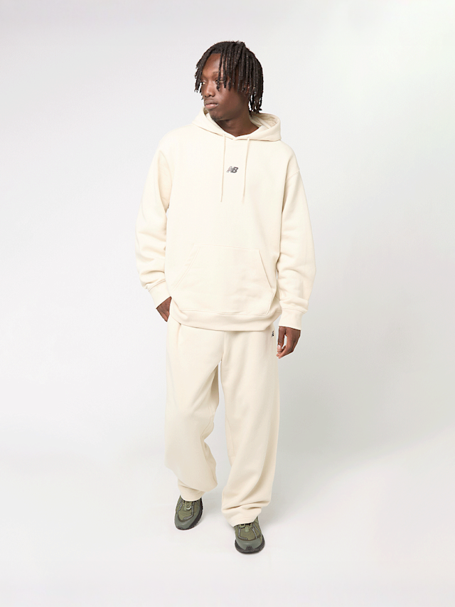 New Balance, Globe Graphic Hoodie, beige, Image 6 of 6
