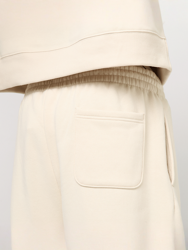 New Balance, Sport Essentials Wide Leg Fleece Pant, beige, Image 4 of 5