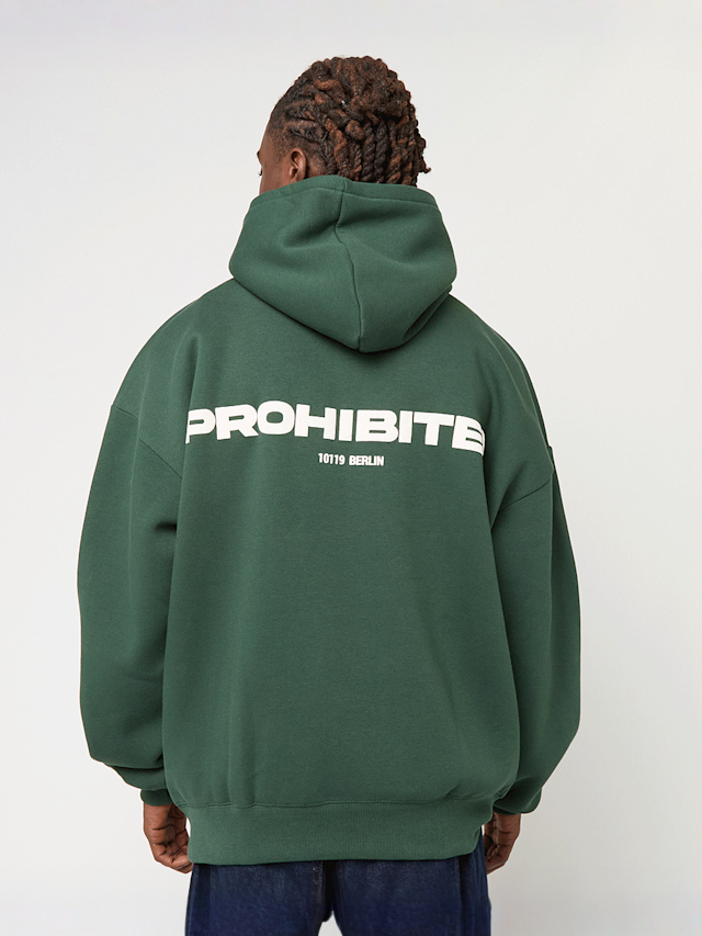Prohibited, Hoodie British Racing Green, green, Image 1 of 5