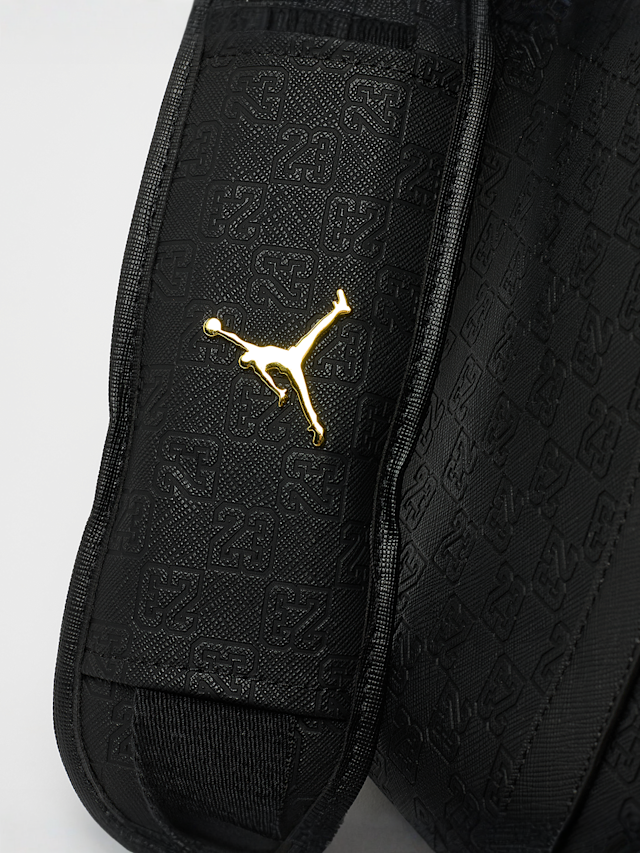 Jordan, JAM MONOGRAM DUFFLE BAG black,gold, black, Image 4 of 6