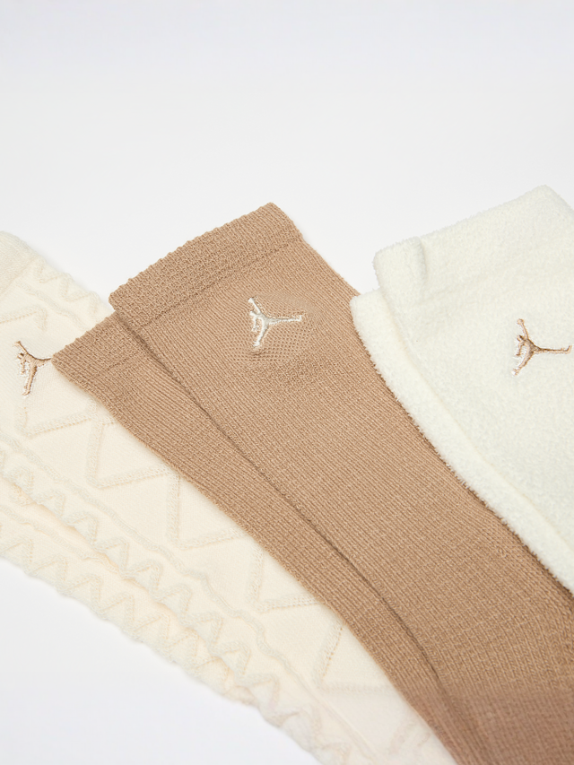 Jordan, 3 PACK - JORDAN H25 GIFTING  CREW pale ivory, multi-colour, Image 2 of 5