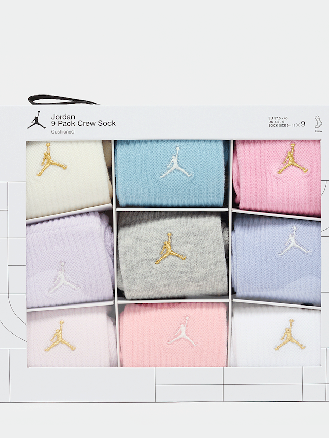 Jordan, 9 PACK - JDN HOLIDAY  CREW GIFT BOX birch heather, multicolor, Afbeelding 3 van 5