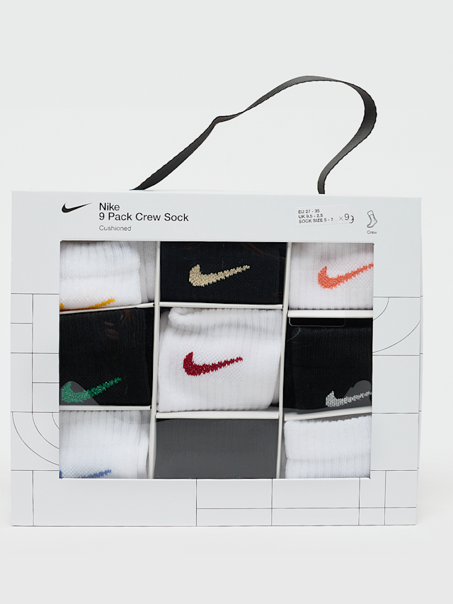 Nike, 9 PACK - NHN HOLIDAY  CREW BOX SET white,black, black, Image 2 of 3