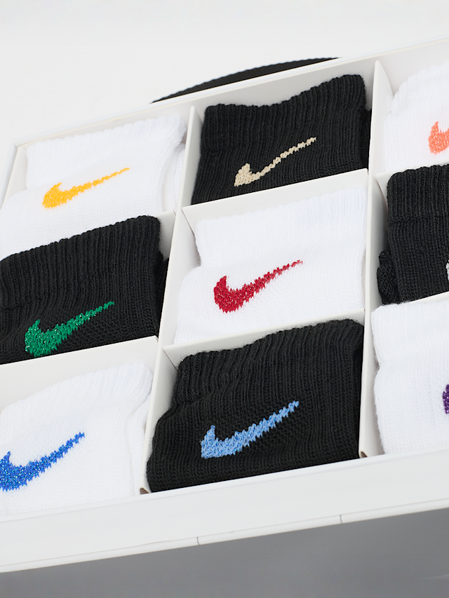 Nike, 9 PACK - NHN HOLIDAY  CREW BOX SET white,black, black, Image 3 of 3