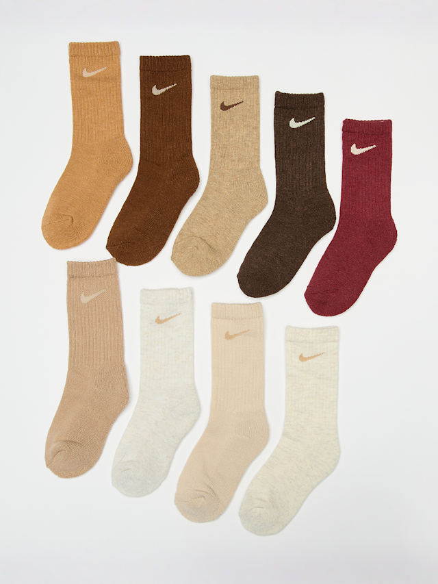 Nike, 9 PACK - NHN HOLIDAY  CREW BOX SET egret heather, multi-colour, Image 1 of 3