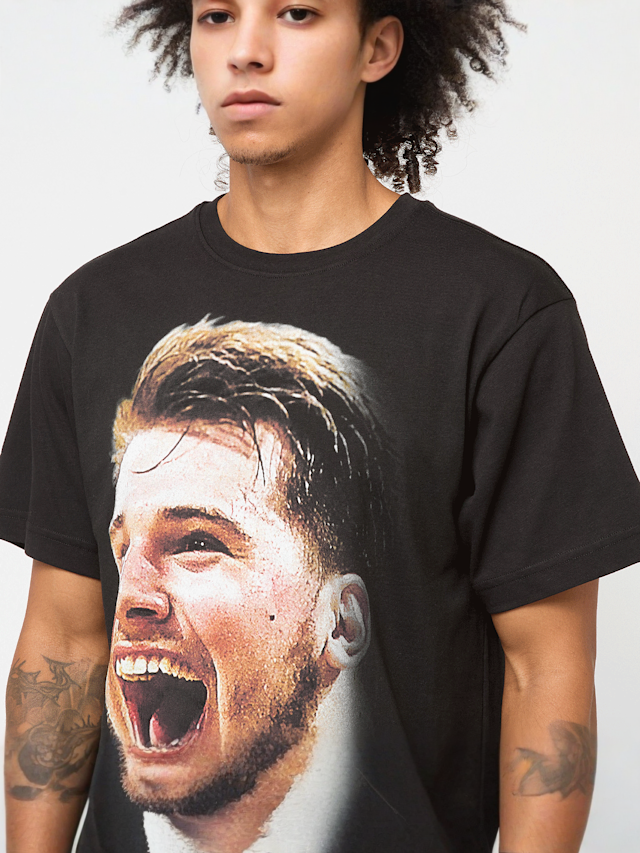 Mitchell & Ness, NBPA Real Big Face Tee Luka Doncic, zwart, Afbeelding 3 van 5