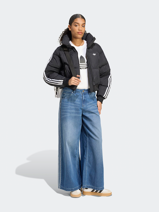 adidas Originals, Cropped Puff Jacket, zwart, Afbeelding 5 van 5