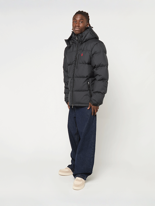 Polo Ralph Lauren, GRHM JKT-INSULATED-BOMBER polo black glossy, black, Image 7 of 7