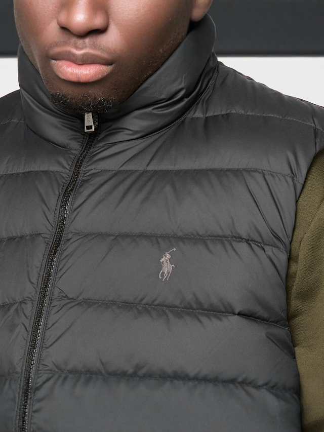 Polo Ralph Lauren, CLDN WLD VST-INSULATED-VEST red, black, Image 3 of 4