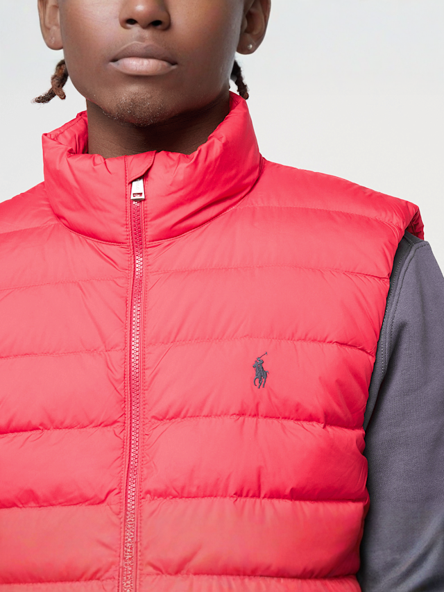 Polo Ralph Lauren, CLDN WLD VST-INSULATED-VEST polo black, red, Image 3 of 4