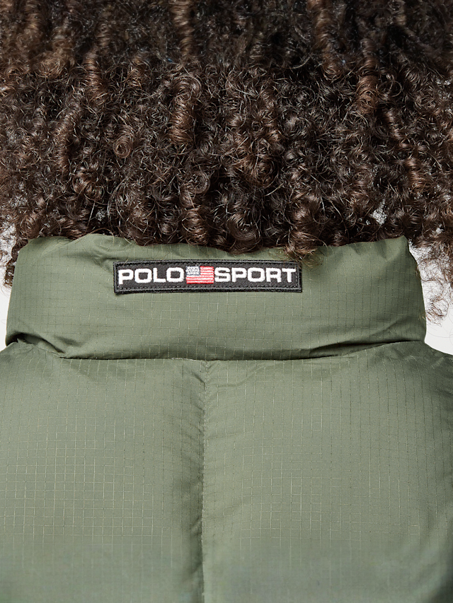 Polo Ralph Lauren, CLDN WLD VST-INSULATED-VEST polo black, green, Image 5 of 6