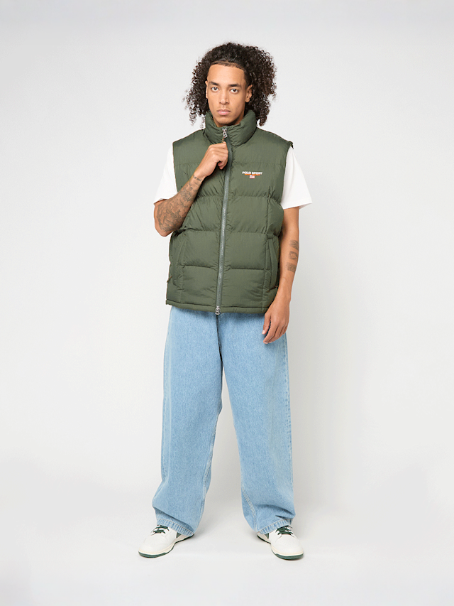 Polo Ralph Lauren, CLDN WLD VST-INSULATED-VEST polo black, green, Image 6 of 6