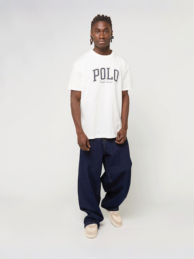 Polo Ralph Lauren, SSRLXDTEEM2-SHORT SLEEVE-T-SHIRT polo black/white, white, Image 4 of 4
