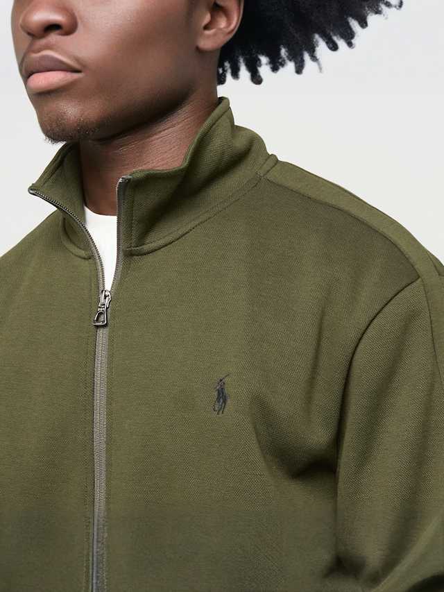Polo Ralph Lauren, Long Sleeve Fullzip Sweatshirt, zielony, Obraz 3 z 4