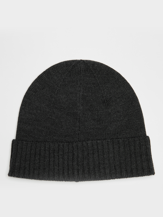 Polo Ralph Lauren, FO HAT-COLD WEATHER-HAT dark granite hthr, grey, Image 2 of 3