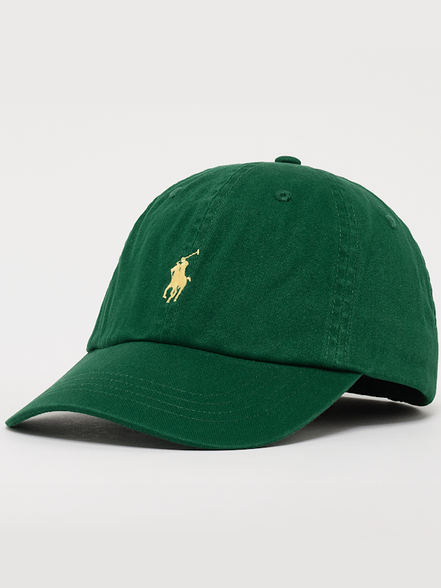 Polo Ralph Lauren, CLS SPRT CAP-CAP-HAT polo black, green, Image 1 of 4