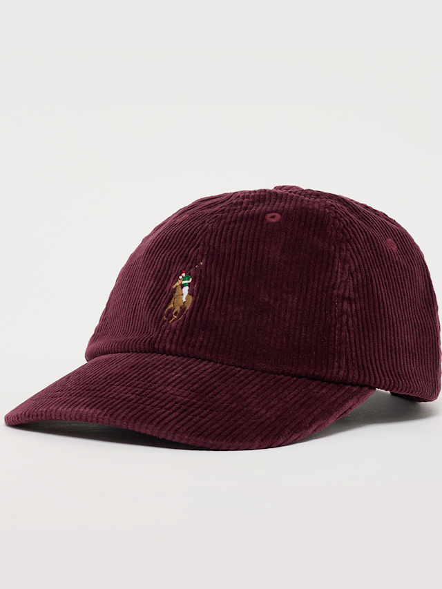 Polo Ralph Lauren, CLS SPRT CAP-CAP-HAT rich ruby, red, Image 1 of 4
