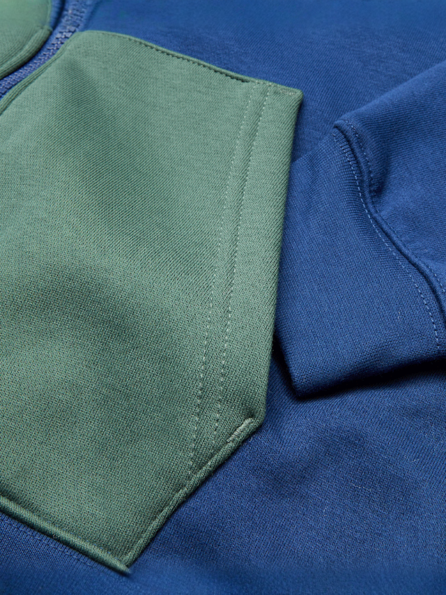 Jordan, JDB Brooklyn Fleece Full Zip, blue, Image 4 of 4