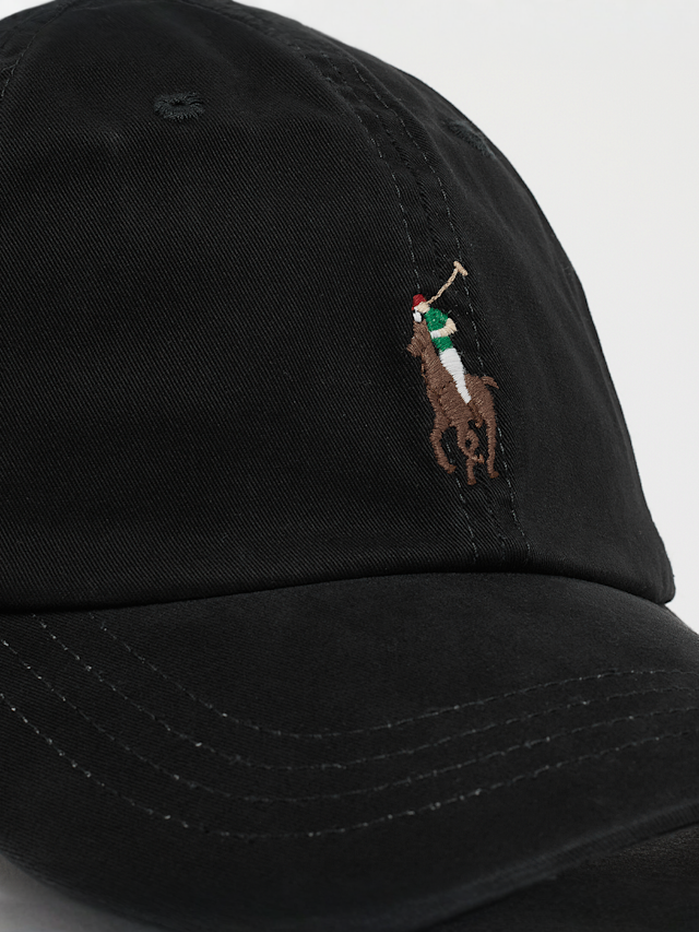 Polo Ralph Lauren, CLS SPRT CAP-CAP-HAT rich ruby, black, Image 3 of 4