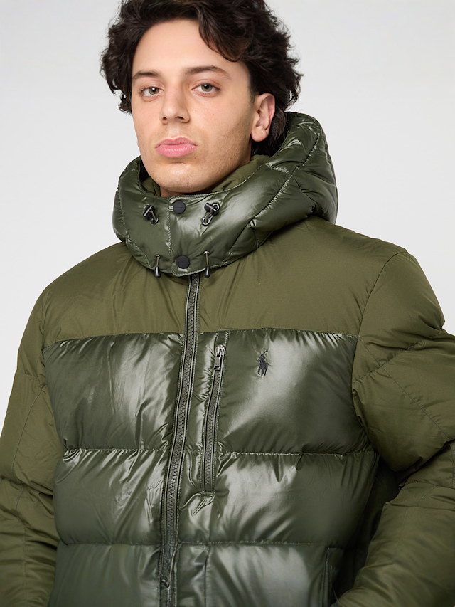 Polo Ralph Lauren, CLDN WLD JKT-INSULATED-BOMBER polo black, green, Image 3 of 7