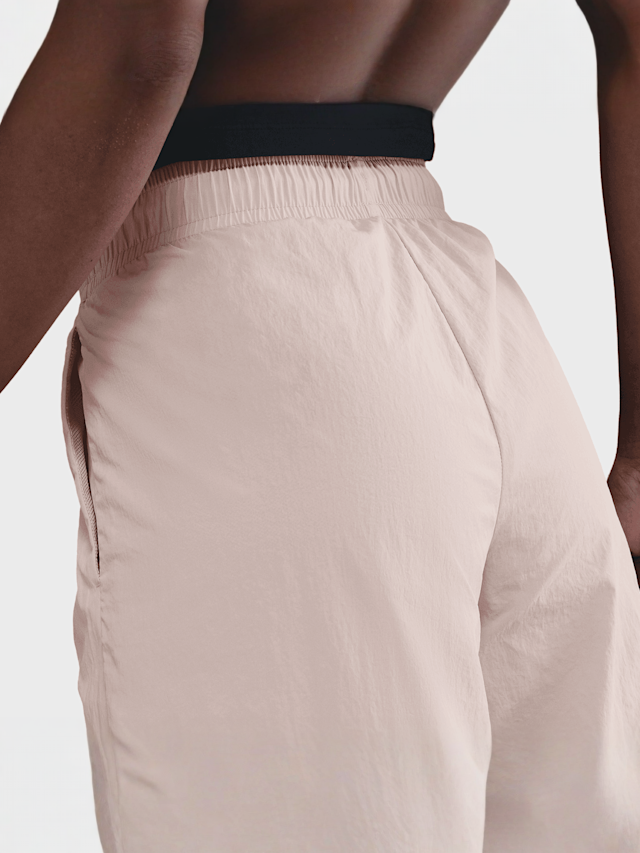 Nike, Sportswear Wide-Leg Woven Pants, light pink, Image 4 of 5