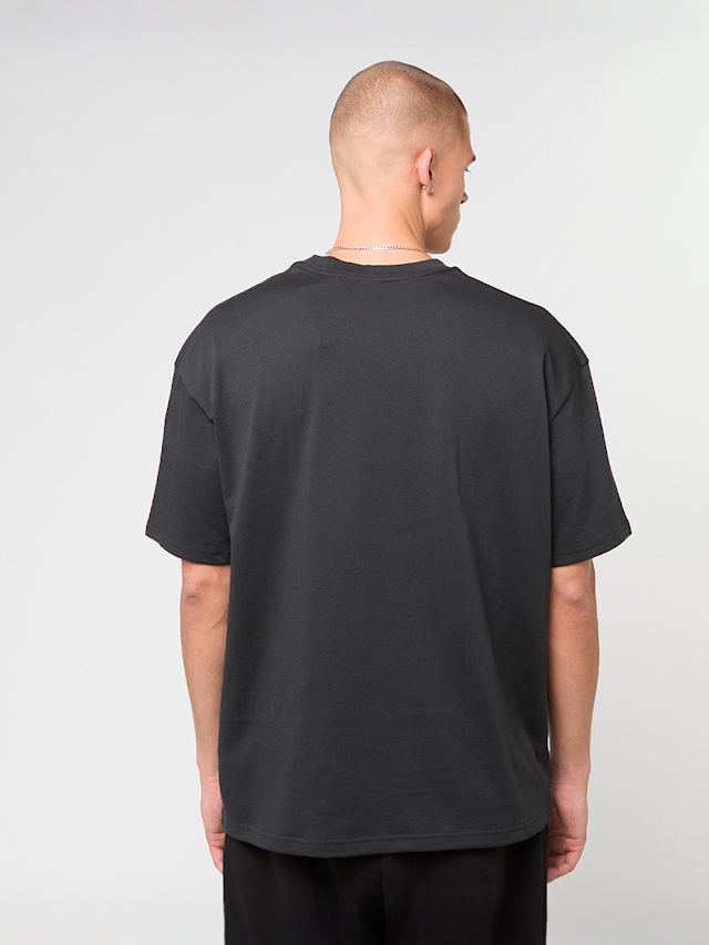 Under Armour, Woven Label Heavyweight Short Sleeve, zwart, Afbeelding 2 van 4