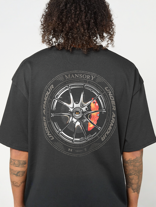 Under Armour, UA x Mansory Shortsleeve, black, Image 3 of 5