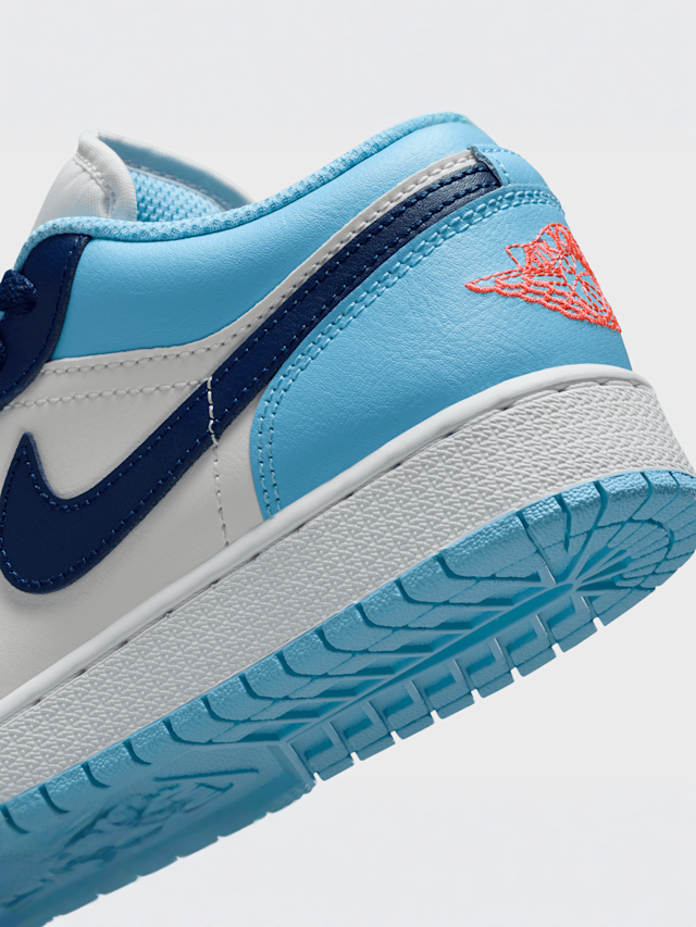 Jordan, Air Jordan 1 Low (GS), niebieski, Obraz 8 z 8