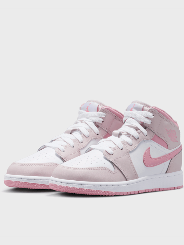 Jordan, Jordan 1 Mid (GS), Pink, Image 4 of 8