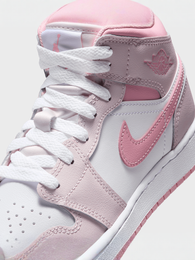 Jordan, Jordan 1 Mid (GS), Pink, Image 7 of 8