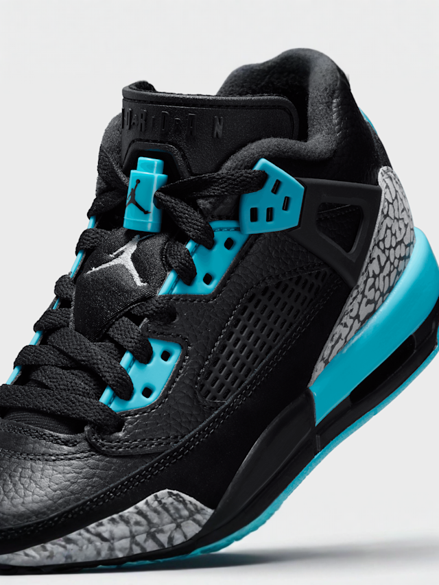 Jordan, Spizike Low (GS), zwart, Afbeelding 7 van 9