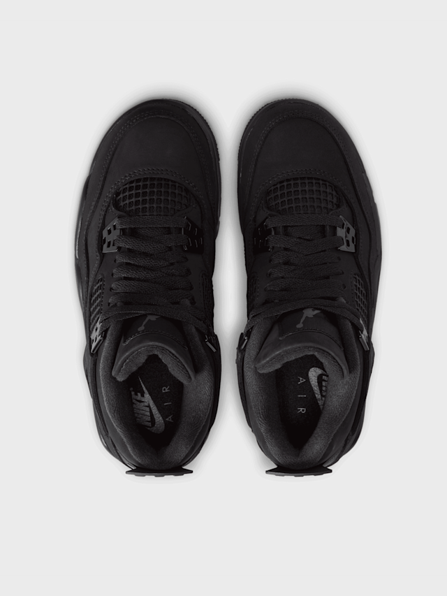 Jordan, Air Jordan 4 Retro "Black Cat" (GS), zwart, Afbeelding 6 van 8