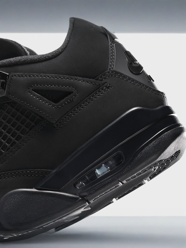 Jordan, Air Jordan 4 Retro "Black Cat" (GS), black, Image 8 of 8