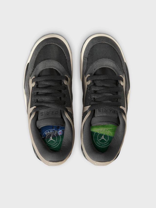 Jordan, Paris Saint-Germain x Air Jordan 4 RM "Off-Noir" (GS), grey, Image 6 of 9