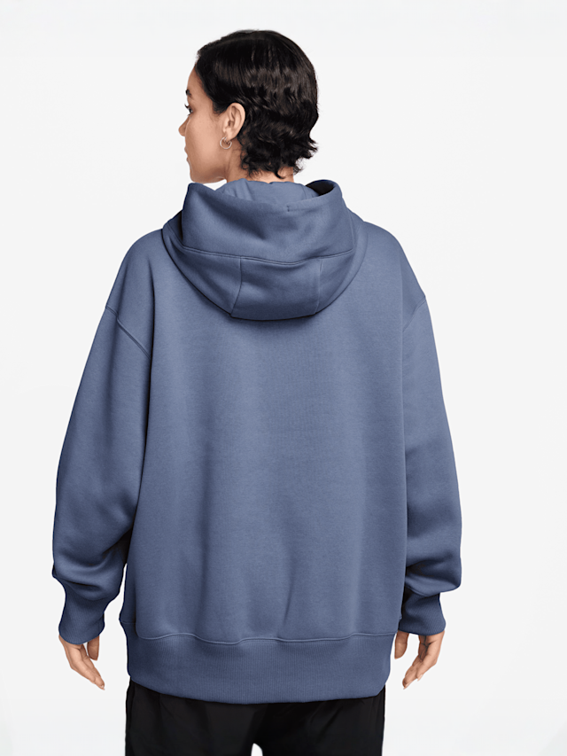 Nike, Sportswear Phoenix Fleece Oversized Hoodie, blue, Image 2 of 3
