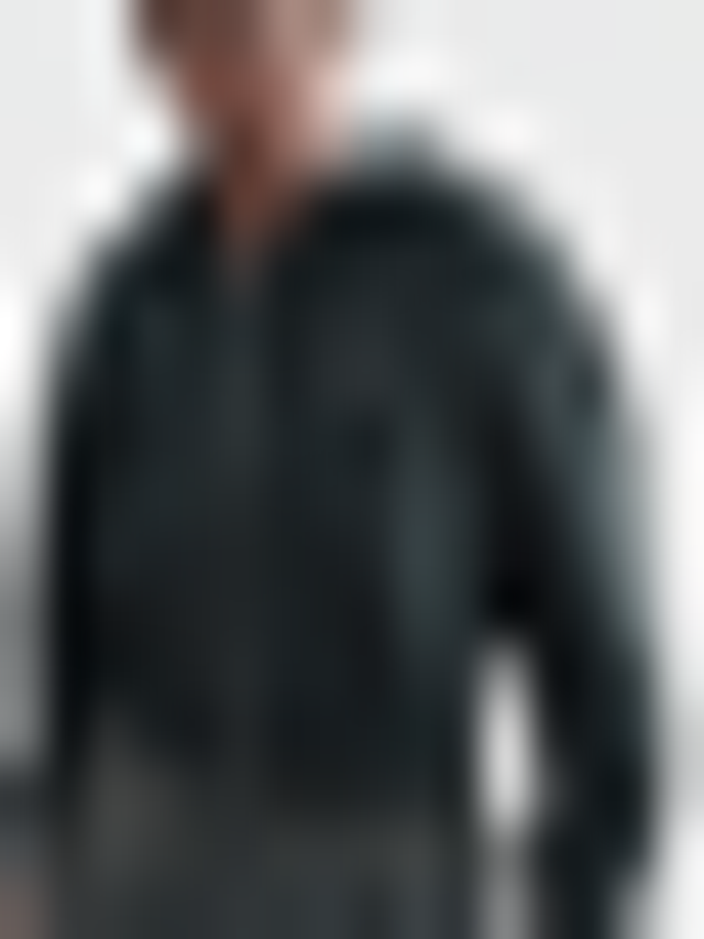 Nike, Sportswear Phoenix Fleece Loose Full-Zip Cropped Hoodie, green, Image 3 of 4