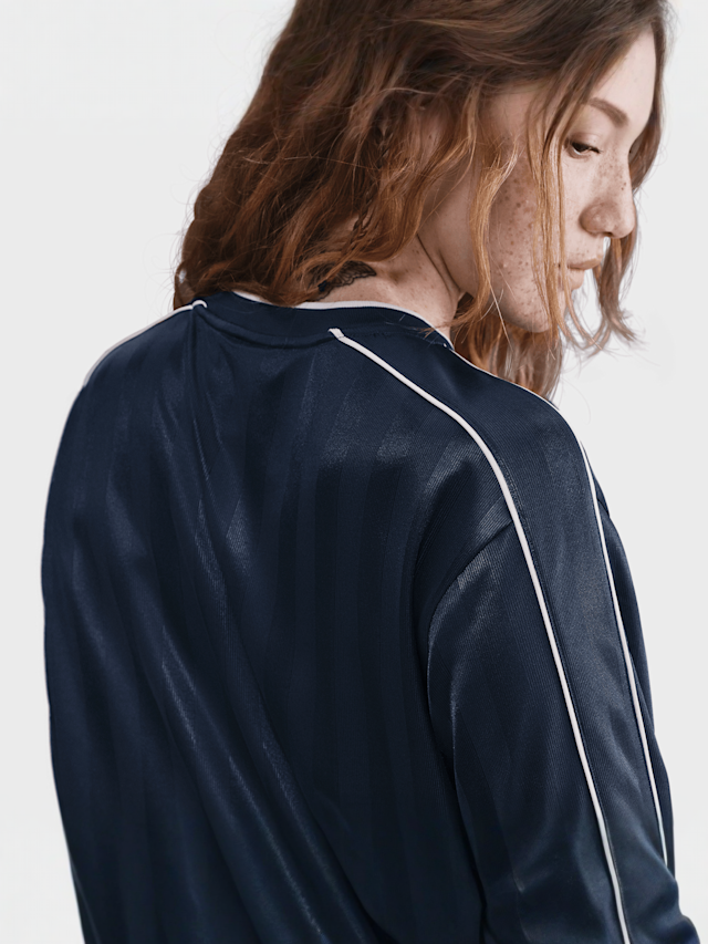 Nike, Sportswear Long-Sleeve Jersey Top, blue, Image 5 of 6