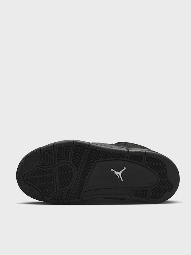 Jordan, Air Jordan 4 Retro "Black Cat" Children, black, Image 5 of 8