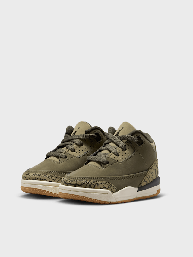 Jordan, Air Jordan 3 Retro "Family Affair" Toddlers, green, Image 3 of 7
