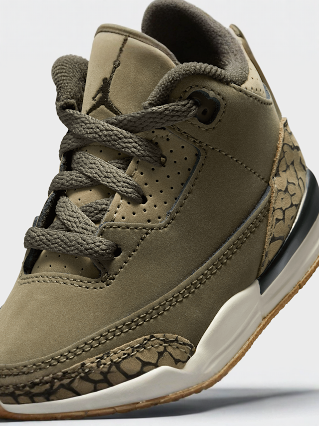 Jordan, Air Jordan 3 Retro "Family Affair" (TD), green, Image 7 of 7