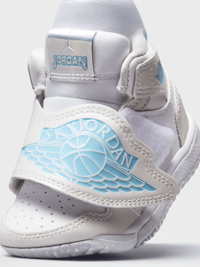 Jordan, Sky Jordan 1 Toddlers blue tint/white/ice blue, beige, Image 7 of 7