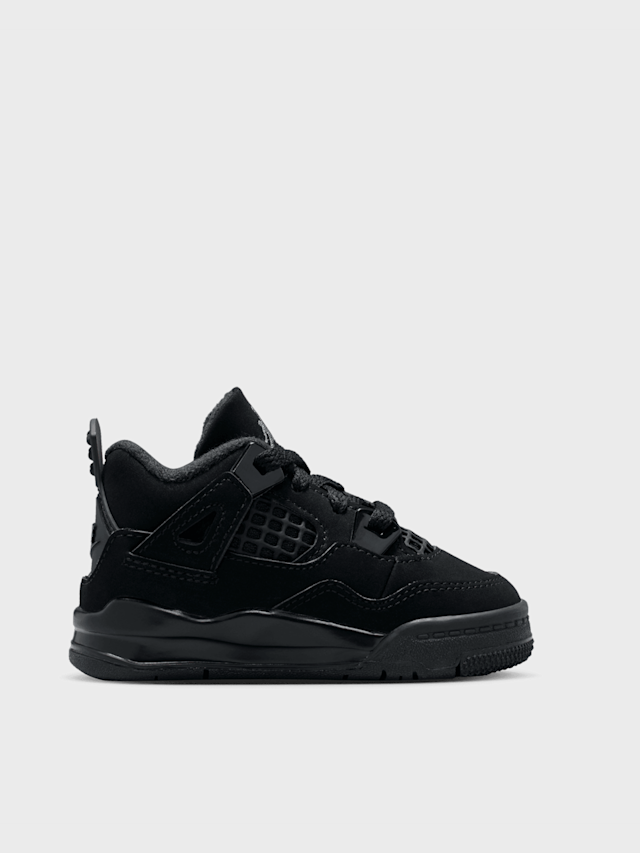 Jordan, Air Jordan 4 Retro "Black Cat" Toddlers, black, Image 2 of 7