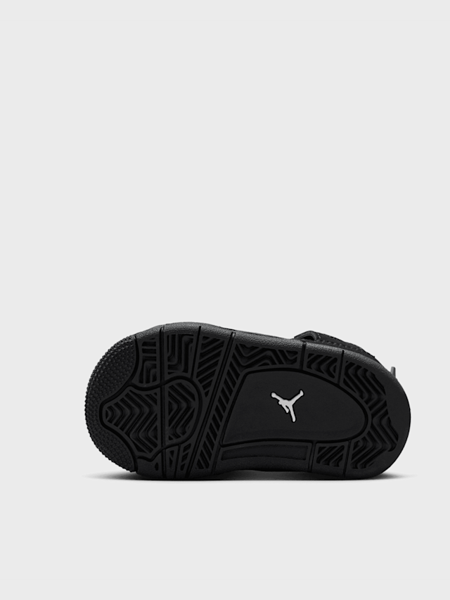 Jordan, Air Jordan 4 Retro "Black Cat" Toddlers, black, Image 5 of 7