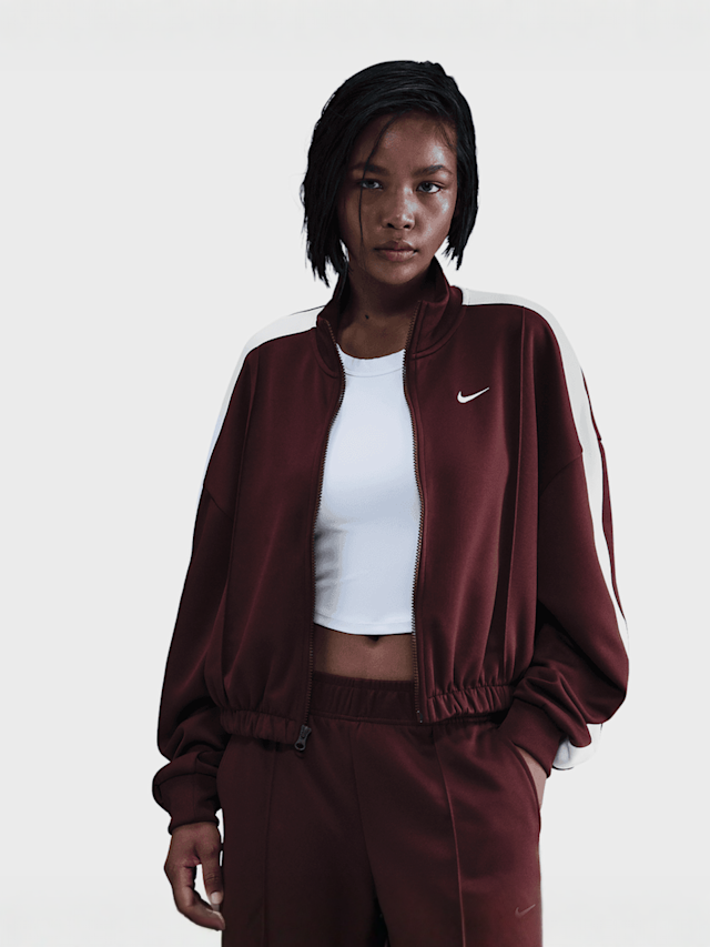 Nike, Sportswear Track Jacket, red, Image 1 of 5