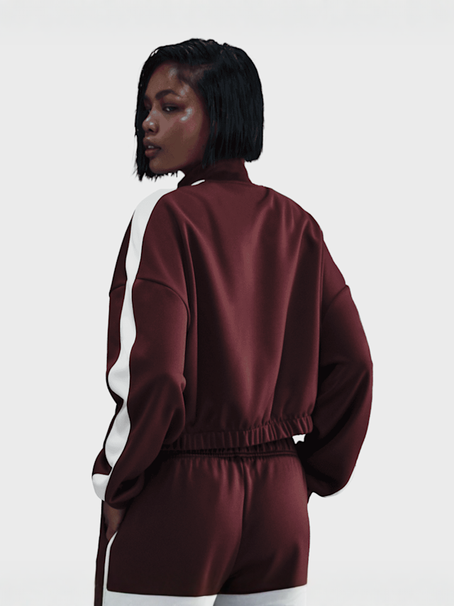Nike, Sportswear Track Jacket, red, Image 2 of 5